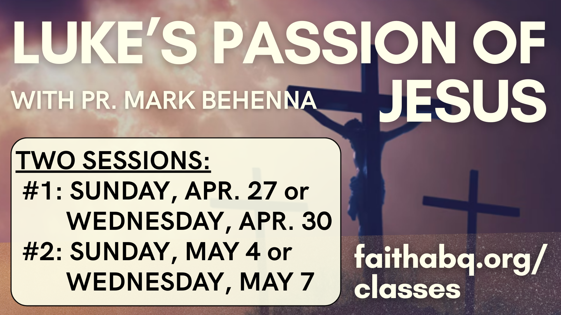 Adult Education Classes | Expand Your Horizons — Faith